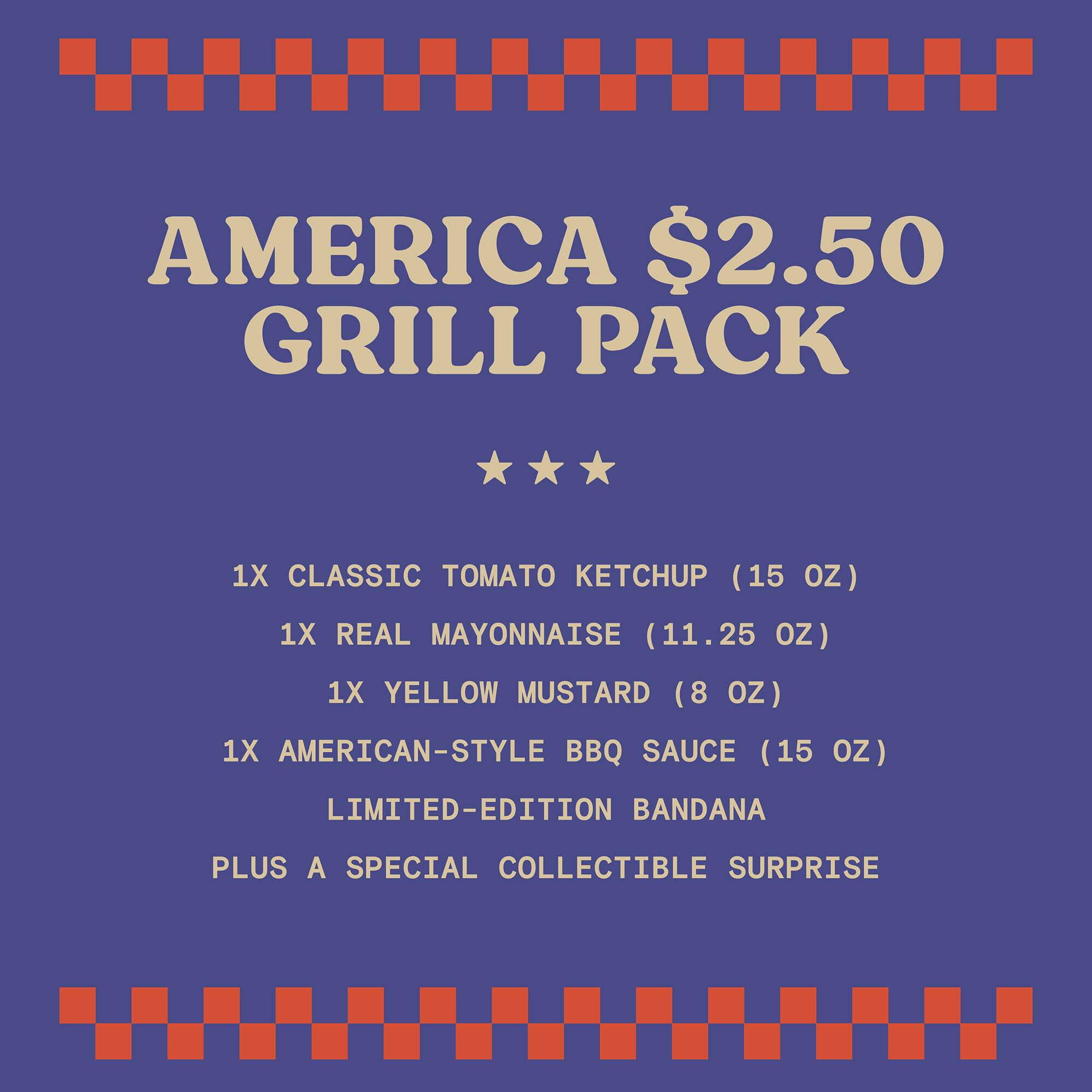 Smash Kitchen | America $2.50 Grill Pack Limited Edition Cookout Bundle