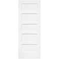 thumbnail image 2 of Shaker 5 Panel Solid Core White Interior Door Slab, 2 of 9