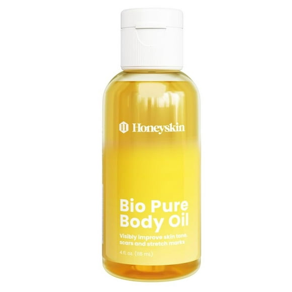Aceite para el cuidado de la piel Bio Pure Oil - Aceite de vitamina E para la piel - Aceite corporal y facial para mujeres - Con Omega 3 para estrías y cicatrices de acné - Aceite para el vientre para