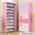 thumbnail image 4 of 1pc Stylish and Durable Dust cover shoe cabinet, Shoe Rack with Fabric Cover and Zipper, 4 of 5