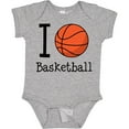thumbnail image 3 of Inktastic I Heart Basketball Boys or Girls Baby Bodysuit, 3 of 5