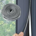 thumbnail image 5 of Windproof Seal Strip,QZS Weather Stripping Door Seal Brush for Sliding Windows,0.35x0.35"x32.8FT Portable Door Brush for Home,Office, 5 of 6