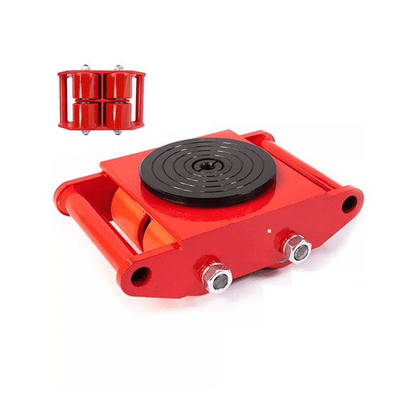 Tortuga Patin LAB.G Para Mover Carga Pesada 6t Rojo