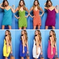 thumbnail image 1 of Conjuntos de vestidos playeros con tirantes para mujer Vestidos con tirantes personalizados Vestidos sexys Multicolor Disponible, 1 of 5