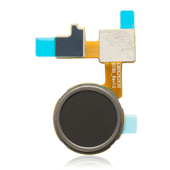 Replacement Home Button With Flex Cable Compatible For Nexus 5x (H970) (Black)