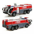 thumbnail image 2 of Exquisite High Pressure Water Gun Fire Truck Model Pull Back & Light Sound Souvenir Gifts Model Car, 2 of 8