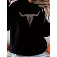 thumbnail image 1 of T-Shirt Unisexe à Capuche Intégrale Style Western avec Graphique V106, jusqu'à la Taille 5TG, 1 of 4