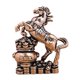 thumbnail image 5 of Figura de caballo en miniatura, decoración Feng Shui, adorno de mesa, estatua de latón para escritorio Estilo D, 5 of 9