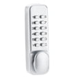 thumbnail image 1 of Cerradura de puerta con teclado mecánico Cerradura de puerta mecánica,Fácil de instalar,Teclado,Cerradura de puerta de entrada mecánica sin llave para Plata, 1 of 8