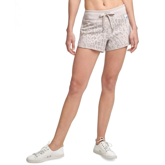 Calvin Klein Womens Printed French Terry Shorts