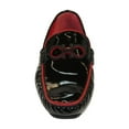 thumbnail image 2 of Men's GENIO Casual Dress Shoes Turkey Patent Leather 120580105 Black Red, 2 of 8