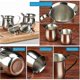 thumbnail image 5 of 2Pcs 60ml Stainless Steel Milk Jug Mini Pitchers of Beautiful Milk Jug for Creating Barista Cappuccino Espresso Cream Sauce Coffee (60ml), 5 of 5