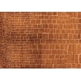 thumbnail image 1 of Ahgly Company Indoor Rectangle Solid Orange Modern Area Rugs, 8' x 10', 1 of 4