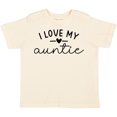 thumbnail image 3 of Inktastic I Love My Auntie Boys or Girls Toddler T-Shirt, 3 of 5