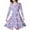 Purple, variant on XEGLSBU Girls Dresses Size 14 Cute Floral Long Sleeve Dress for Girls Kids Midi Dress for Ages 6 14 for and Everyday Wear School Dresses for Girls 7-8 Size 6-7 Years