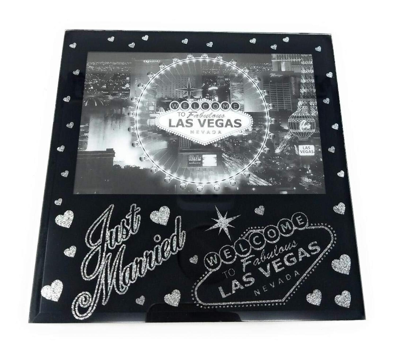 Just Married to Fabulous Las Vegas Picture Frame