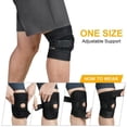 thumbnail image 5 of 2 pcs Black Neoprene Patellar Knee Brace-KNEE PROTECTOR, 5 of 5