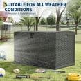 thumbnail image 4 of 120 Gallon Outdoor Storage Box,Deck Box Resin for Package Delivery,Outside Storage box Container Waterproof&Lockable Patio Storage Box for Furniture Cushions,Garden Tools,Pool Accessories,Outside Home, 4 of 7