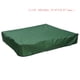 thumbnail image 5 of Advancent Oxford tela protectora arenero herramienta de jardín a prueba de polvo impermeable refugio Sandbox cubierta cordón refugio Cubiertas para muebles de jardín verde 180 * 180cm, 5 of 6