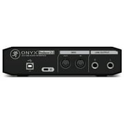 Mackie Onyx Producer 2.2 2x2 USB MIDI Recording Studio Interface and Headphones
