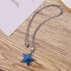 thumbnail image 4 of Collar con colgante de estrella de mar con sensor de temperatura que cambia de color, joyería para mujer, 4 of 7