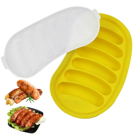 

Banghong Sausage Maker Egg Mold Sausage Maker Silicone Mold Diy Hot Dog Handmade Ham Baking Form Kitchen Making