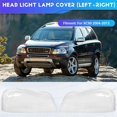 thumbnail image 4 of For - XC90 2004-2013 Car Transparent Lampshade Head Light Lamp Cover Glasses Lamp Shade Headlight Shell Cover Lens, 4 of 5