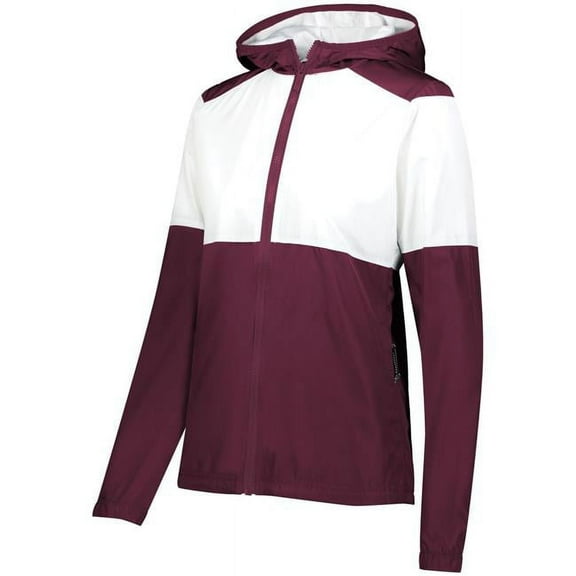 Holloway Sportswear XS Womens SeriesX Jacket Maroon/White 229728