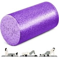thumbnail image 1 of HighDensity EPP Round Back Roller Foam Exercise Foam Roller for Yoga Pilates & Stretching, 1 of 8