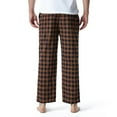 thumbnail image 4 of jsaierl Men’s Buffalo Plaid Pajama Pants Flannel Soft Lounge PJ Bottoms Comfy Pant Yoga Casual Drawstring Sleepwear Trousers, 4 of 6