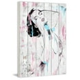 thumbnail image 2 of Parvez Taj Stay Beautiful White Wood Wall Art, 2 of 5
