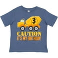 thumbnail image 3 of Inktastic 3rd Birthday Construction Truck, Cement Mixer 3 Years Old Boys Toddler T-Shirt, 3 of 5