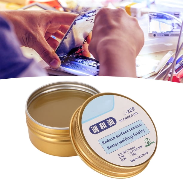 Flujo De Soldadura, Pasta De Colofonia Estable De Alta Pureza Para Chip De Reparación De Teléfonos Celulares