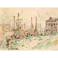 thumbnail image 2 of Signac, Paul 24x19 White Modern Wood Framed Museum Art Print Titled - Venice, 2 of 4