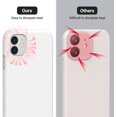 thumbnail image 2 of Liquid Silicone Case Compatible with iPhone 11 (6.1"), Full Body Protection Gel Rubber Cover with Soft Microfiber Lining, Scratch Resistant Shockproof Protective Phone Case, Neon Pink, 2 of 13