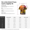 thumbnail image 7 of Sigee Scooby-Doo U for Men's Casual Short Sleeve Button Down Shirts Men's Shirts Summer Medium, 7 of 7