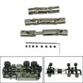 thumbnail image 1 of PVCS 3PC Upgrade Parts Silver Metal Drive Shaft For WPL B-36 B-16 6WD 1/16 RC Car, 1 of 9