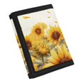 thumbnail image 2 of Chririnla Children's Wallet Sunflower Cat Print Compact Trifold Card Wallet for Outdoor, Polyester Foldable Kids Trifold Wallet, 2 of 6