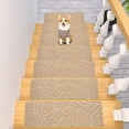 thumbnail image 5 of Yaoyar Stair Treads Non-Slip Carpet Indoor, Stair Carpet Runners for Wooden Steps with Reusable Adhesive for Kids Elders, and Dogs, 5 of 6