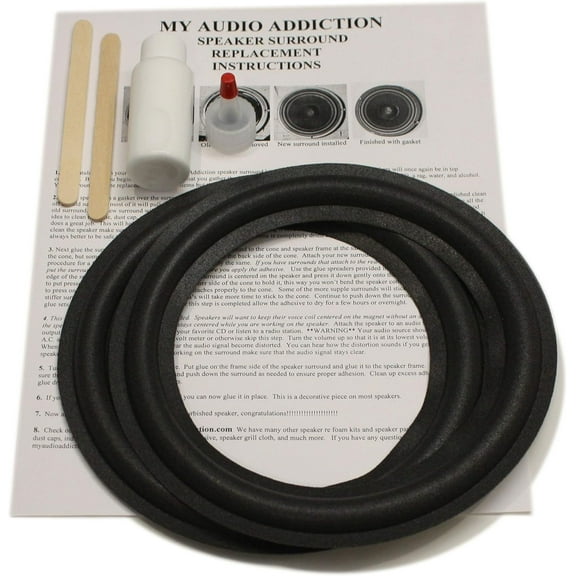 Speaker Surround Repair Kit for JBL 8 LX44, L19, 116 A/H