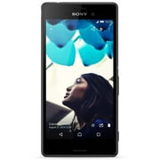Angle View: Sony Xperia M4 Aqua E2306 16GB Unlocked GSM 4G LTE Phone with 13MP Camera - Black (Used)