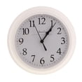 thumbnail image 2 of Reloj de pared BLESIY silencioso Analógico de 9 Pulgadas blanco, 2 of 8