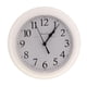 thumbnail image 2 of Reloj de pared BLESIY silencioso Analógico de 9 Pulgadas blanco, 2 of 8