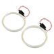 thumbnail image 1 of 1 par de anillos de halo para coche, Chips COB de ojo de Ángel, faros delanteros DRL LED para motocicleta y coche de 100mm, 1 of 3