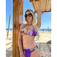 thumbnail image 2 of RELLECIGA Women's Triangle Bikini Top Swimsuit Swimwear, 2 of 7