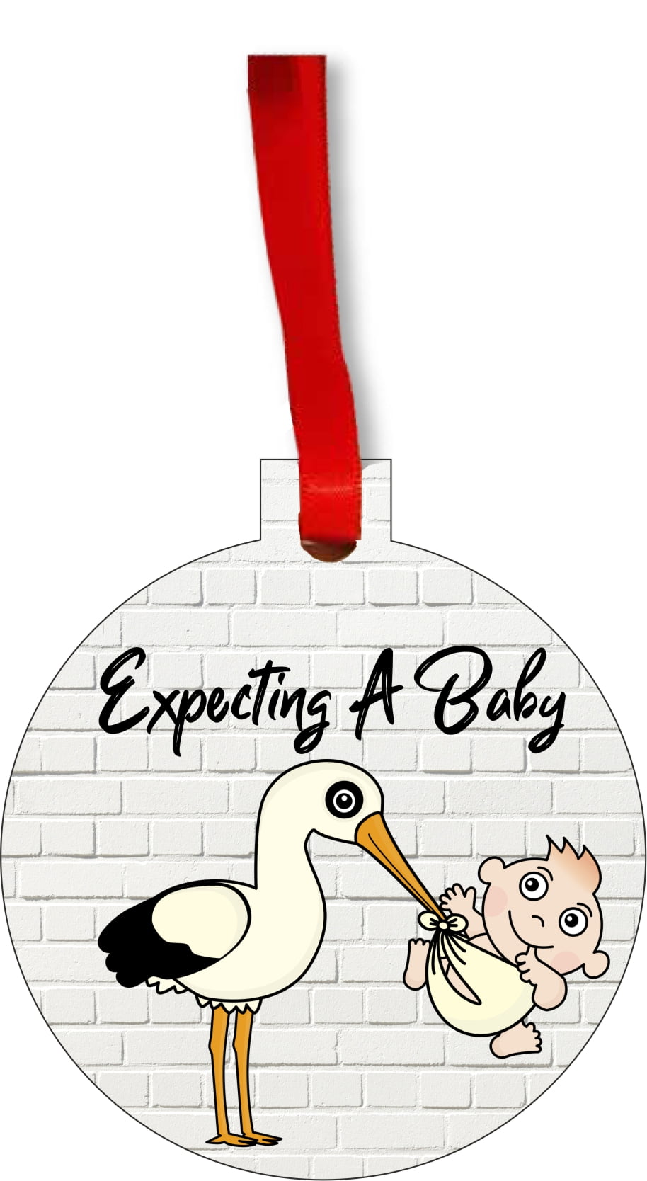 Expecting Ornament Expecting Parents Christmas Ornament Christmas DÃ