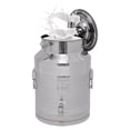 thumbnail image 2 of 28L Silver Milk Can Milk Bucket Wine Oil Rice Pail Bucket Stainless Steel Tote Jug FOR Storing Milk Wine Food Oil, 2 of 17
