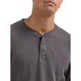 thumbnail image 2 of Wrangler® Men's Long Sleeve Henley Shirt, Sizes S-3XL, 2 of 4