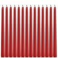 thumbnail image 1 of Asama Bougies Effilées Rouges - Ensemble de 14 Bougies Sans Goutte - 12 Pouces de Hauteur, 3/4 Pouce d'Épaisseur - 10 Heures de Combustion Propre, 1 of 4