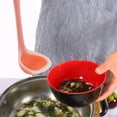 thumbnail image 6 of Uxcell 8.3" Silicone Soup Spoon Ladle Kitchen Serving Utensil for Cooking Baking Coral, 6 of 7